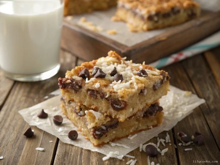 Coconut Magic Bars Recipe
