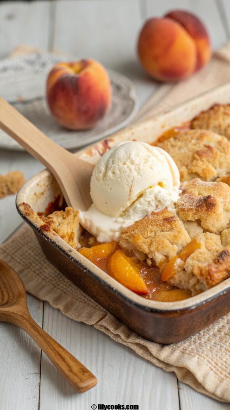 Southern Peach Cobbler