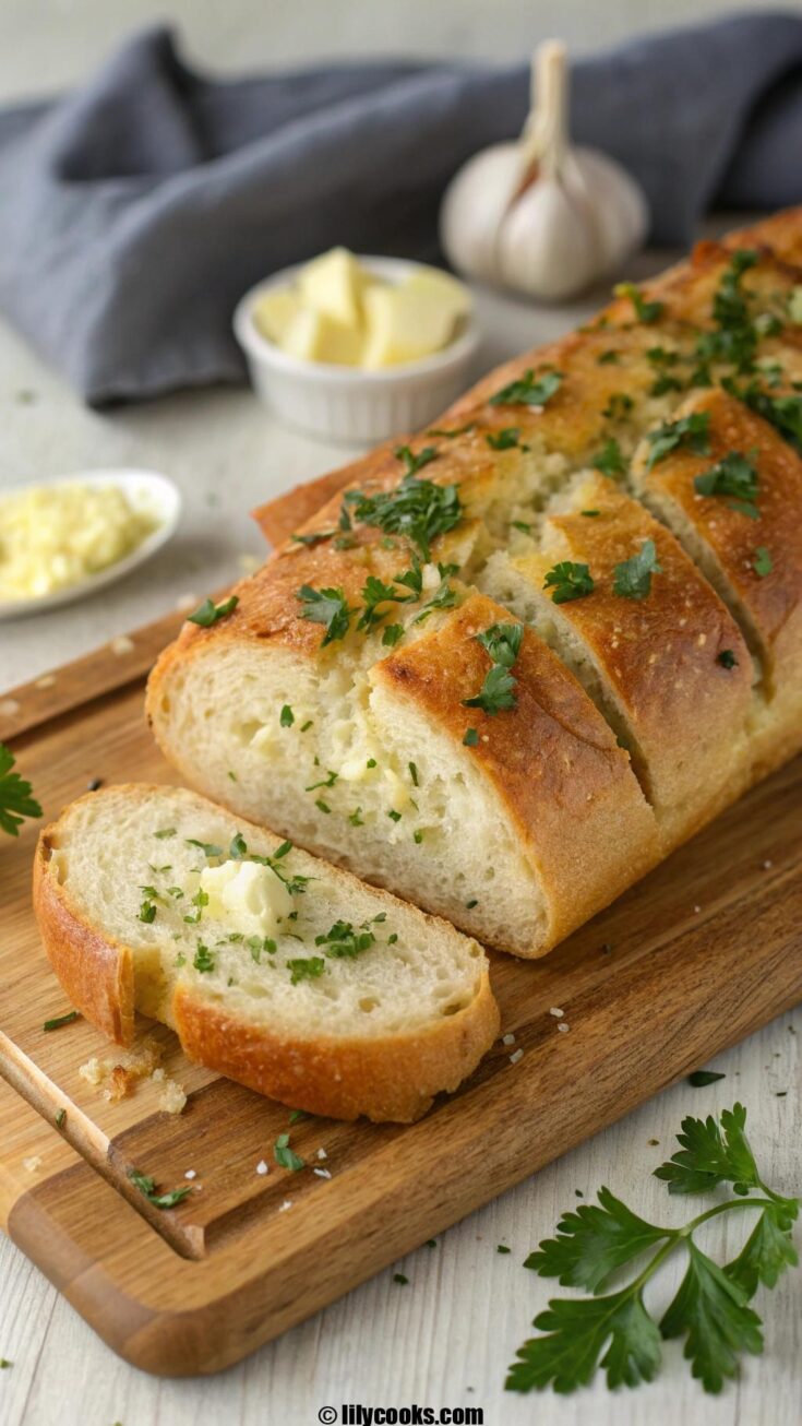 Sourdough Garlic Bread