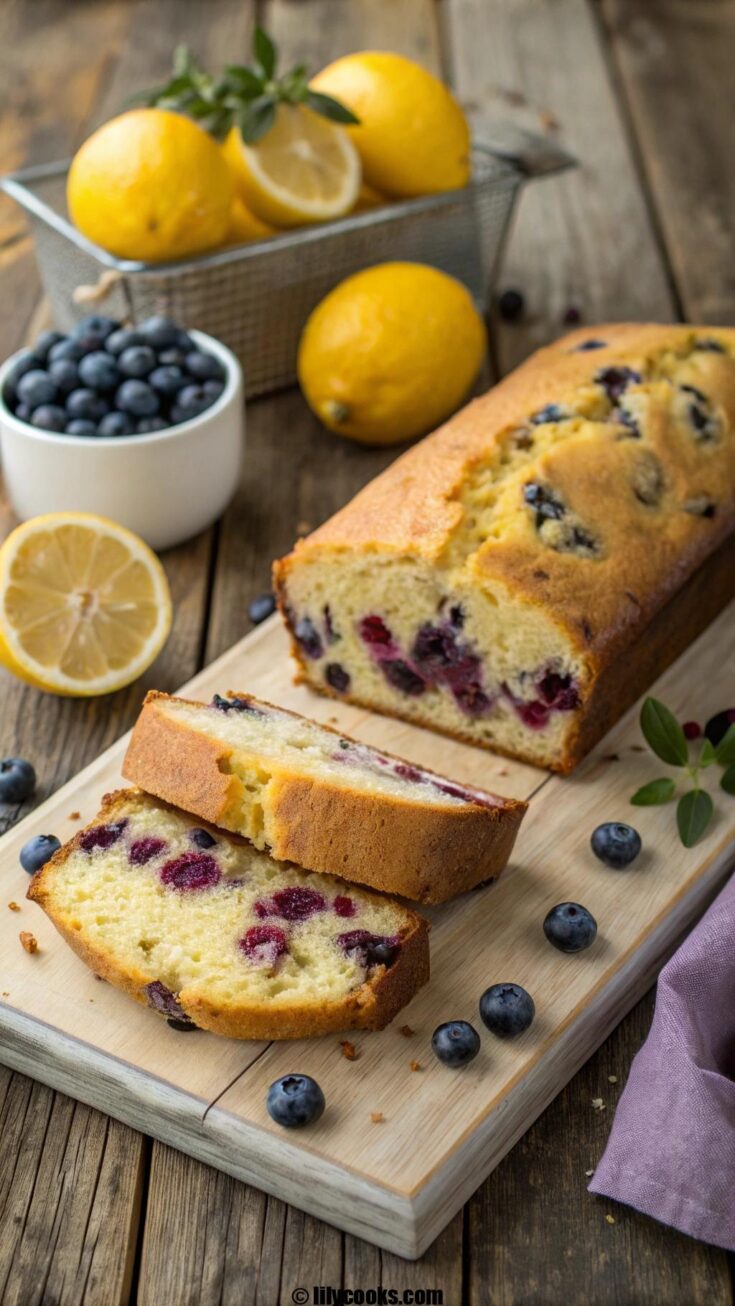 Lemon Blueberry Bread