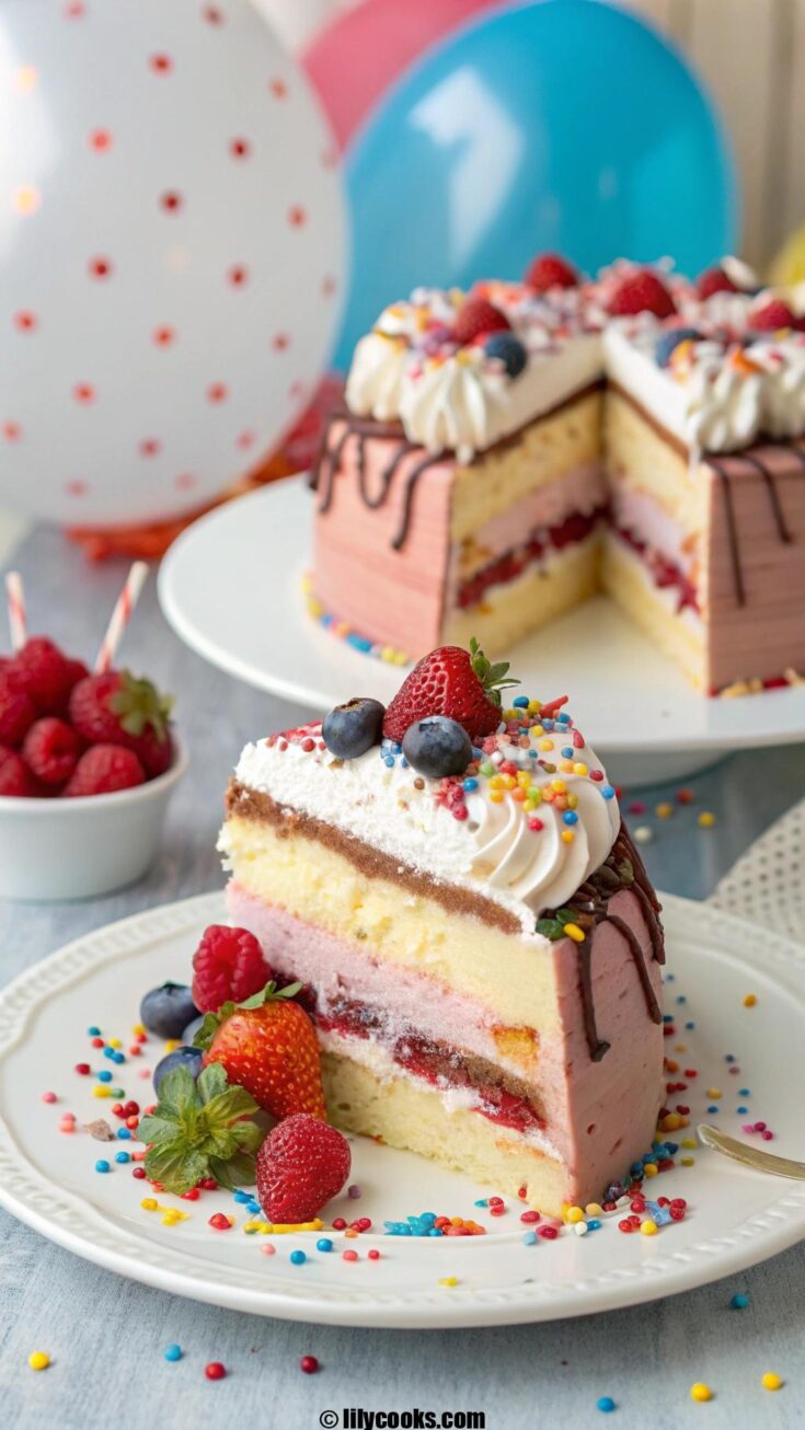 Ice Cream Cake Recipe