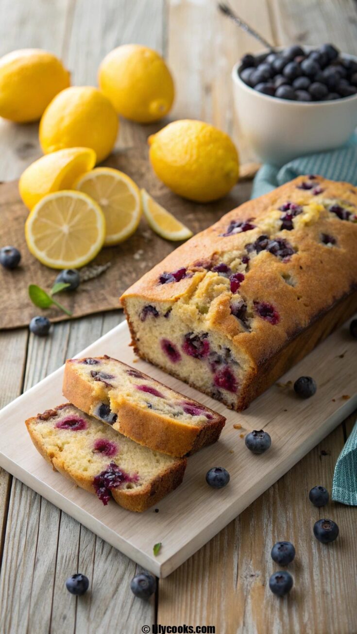 Lemon Blueberry Loaf