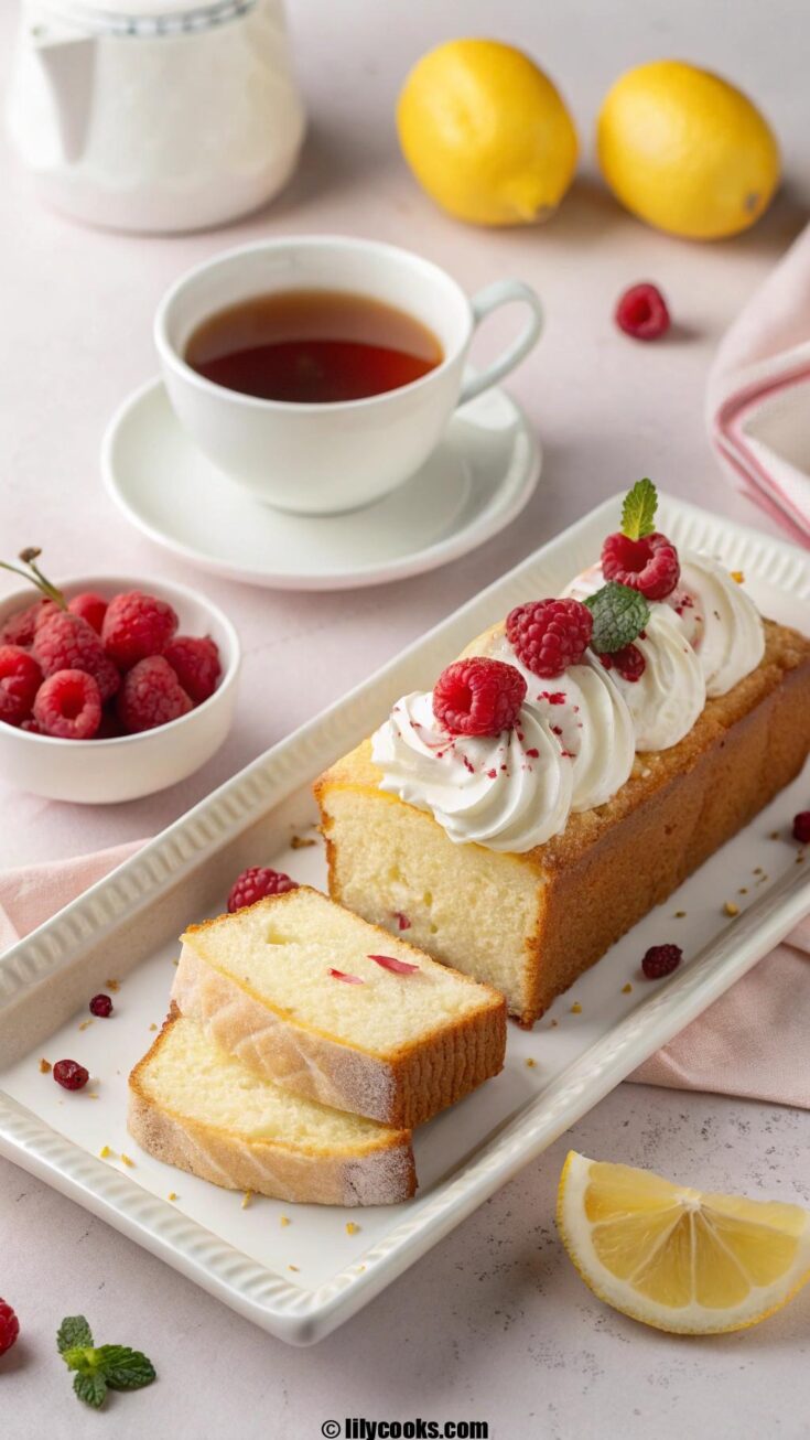 Lemon Pound Cake with Glaze