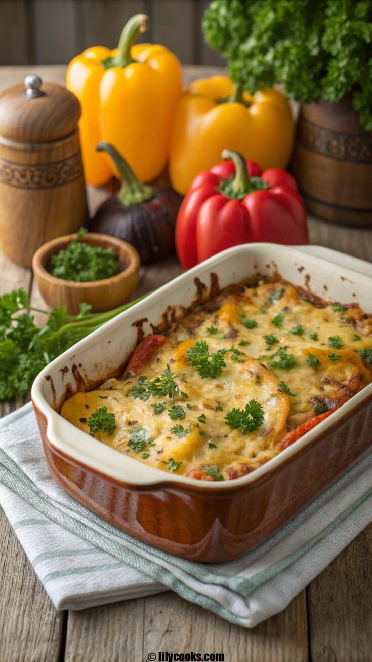 Stuffed Bell Pepper Casserole