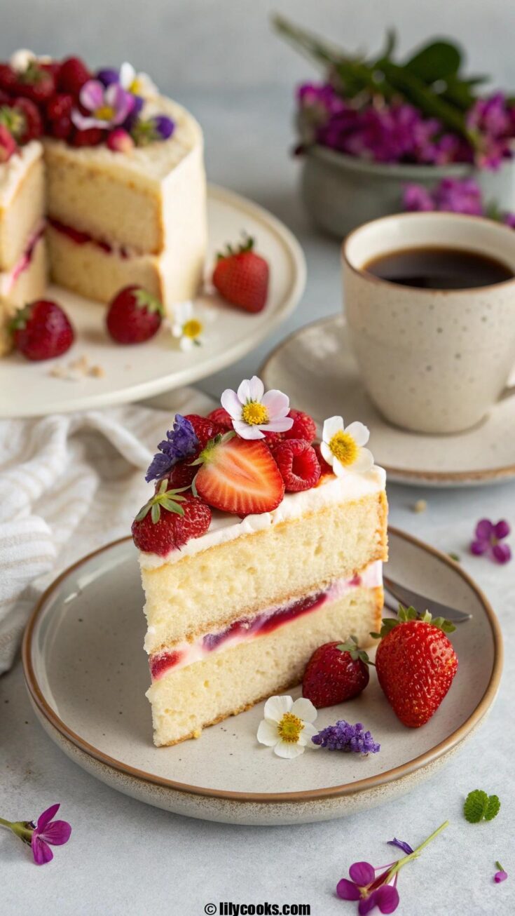 Homemade Vanilla Cake Recipe