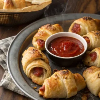 mozzarella pepperoni croissant rolls recipe