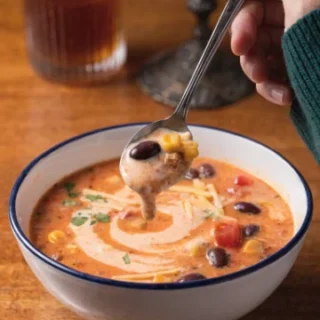 creamy taco soup recipe